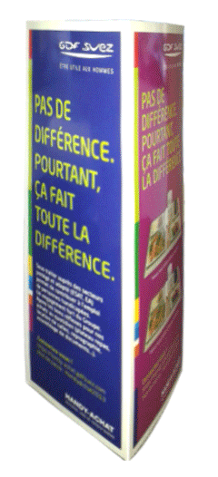 Imprimerie Paris 9-10 : Impression de PVL, présentoirs, chevalets
